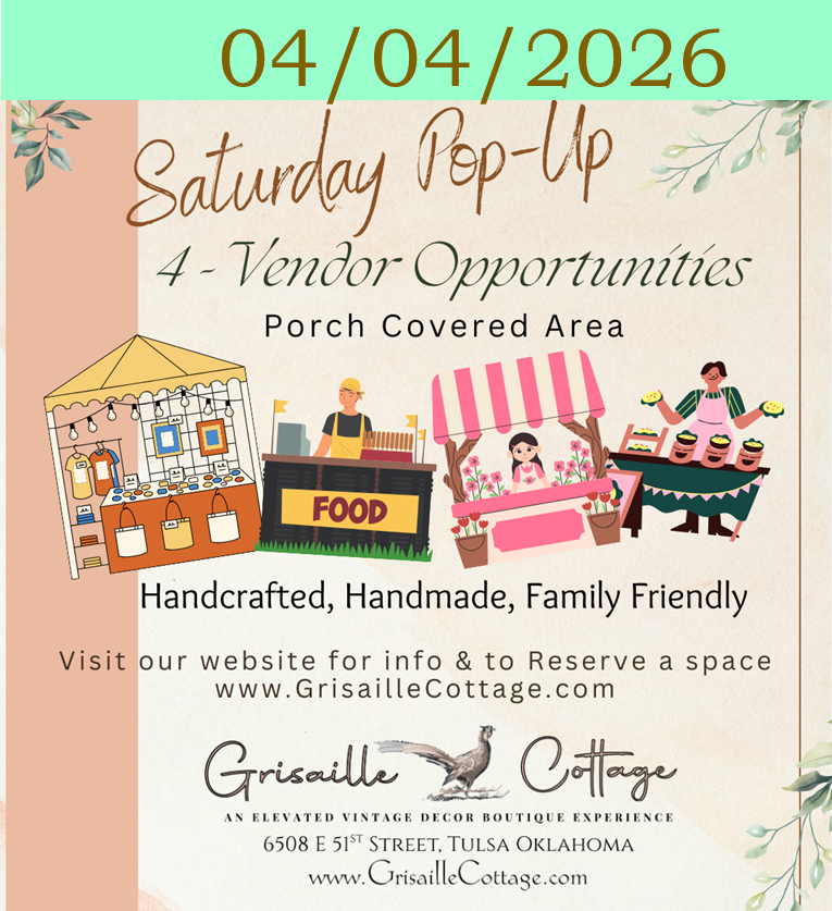 04/04/2026 - Saturday Pop-Up Porch Vendor Fee