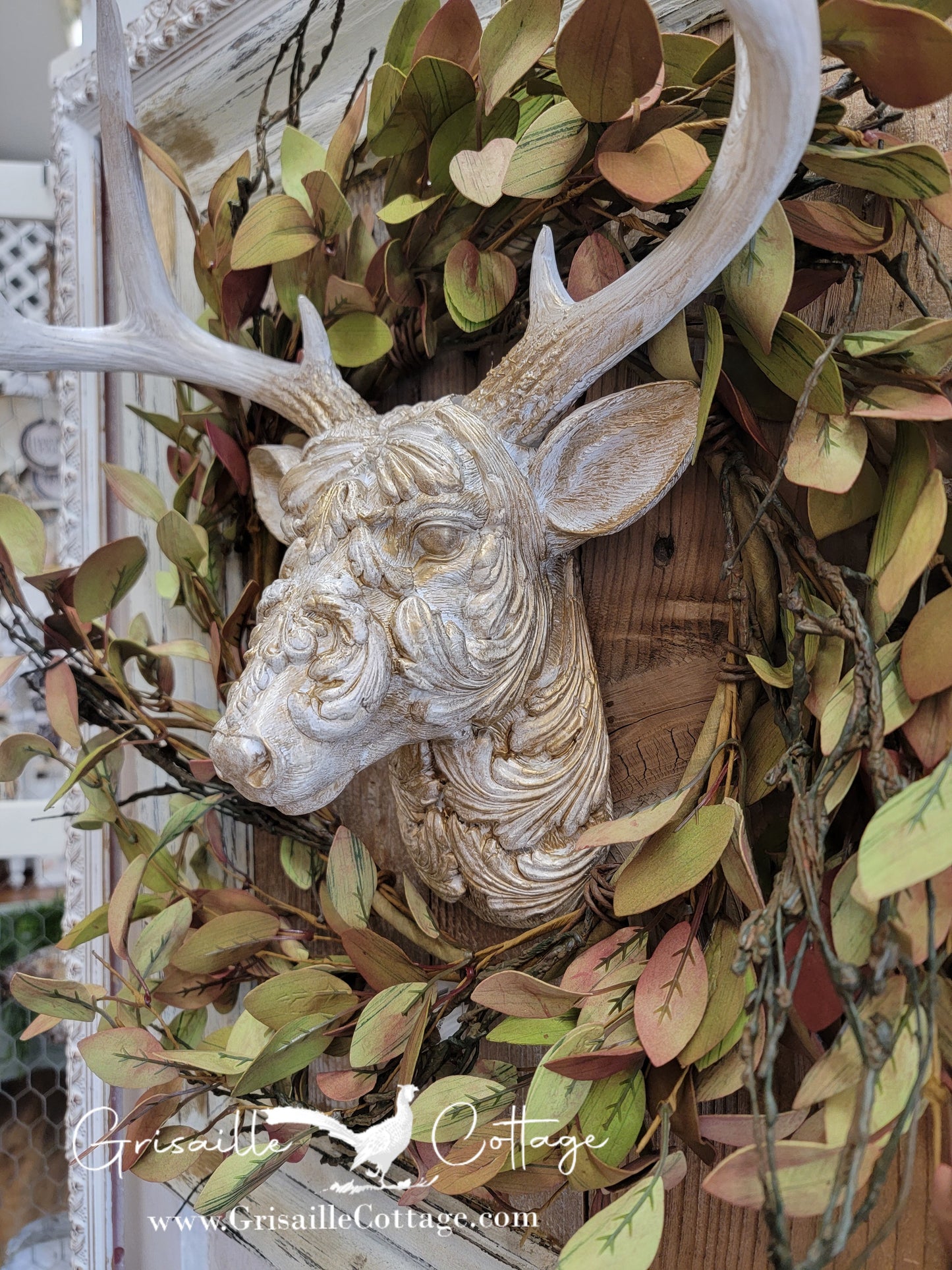 07-11-26 Vintagey Deer Head Mount (12pm-3pm)