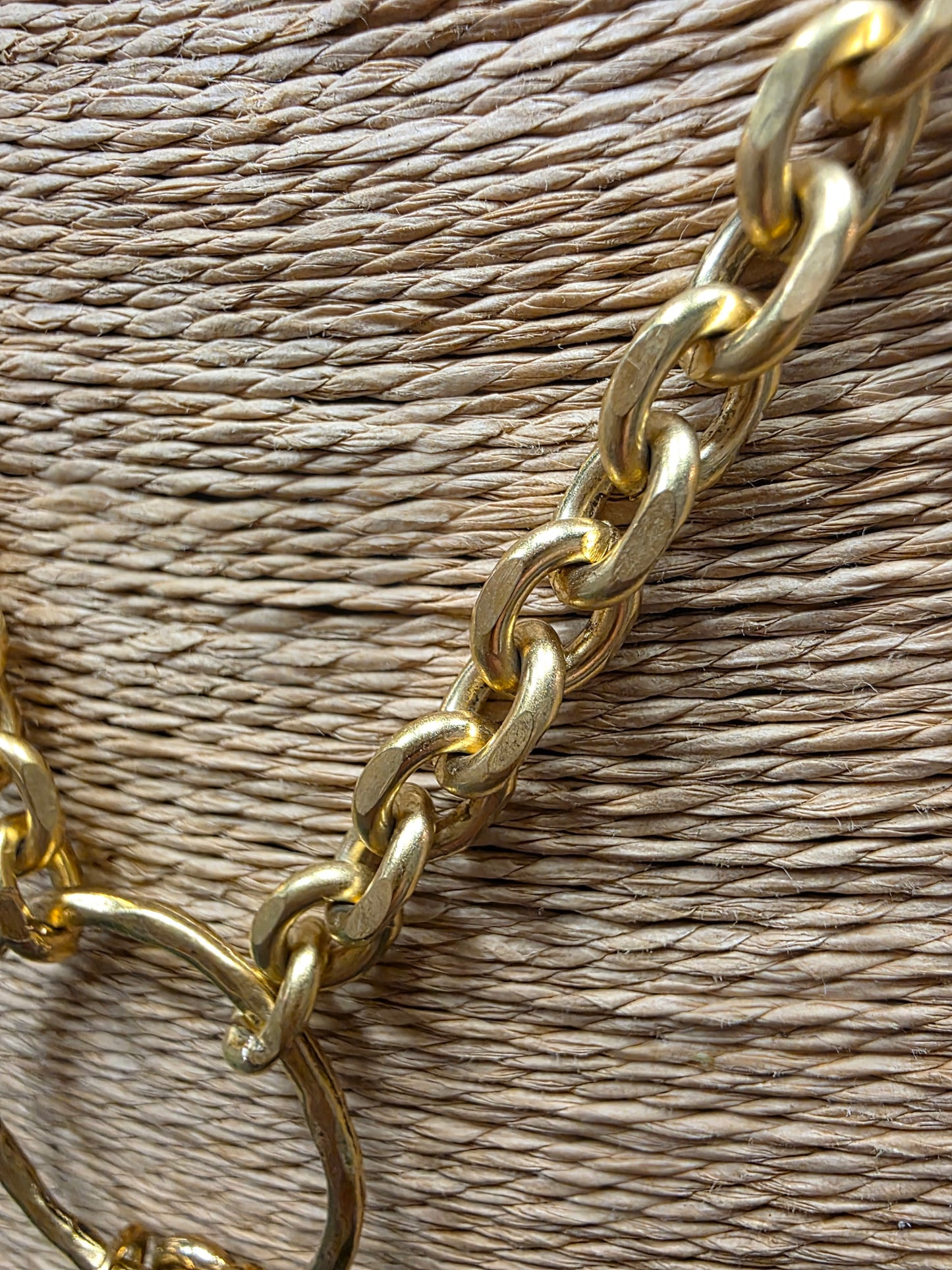 Gold 3-Charm 17in Necklace LN042