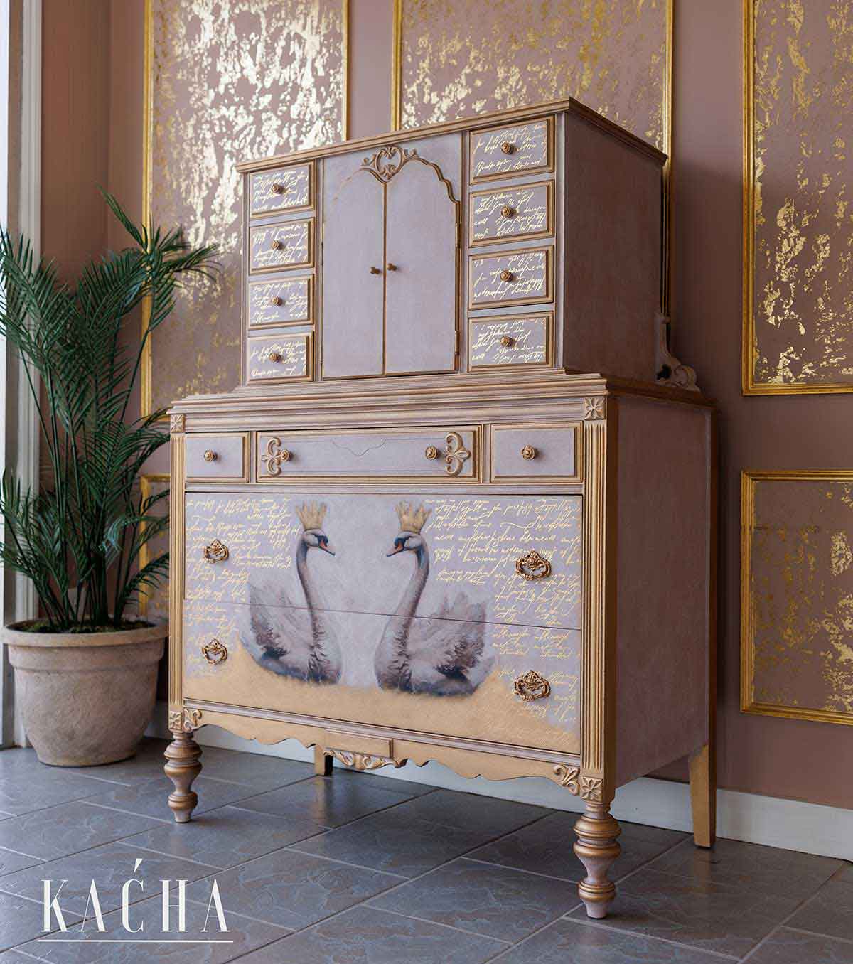 Shimmering Script 8.5"x11" (2-Sheets) - Middy Foil Transfers® Kacha