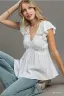 White Babydoll Top - umGee USA