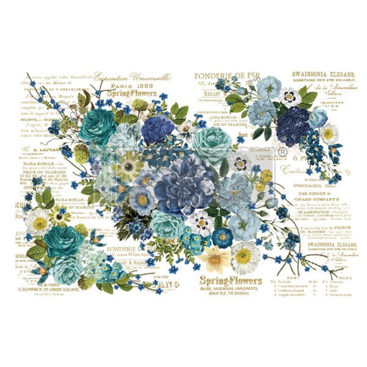 Cosmic Roses 44inx30in (6-Sheets)- Redesign Decor Transfer®
