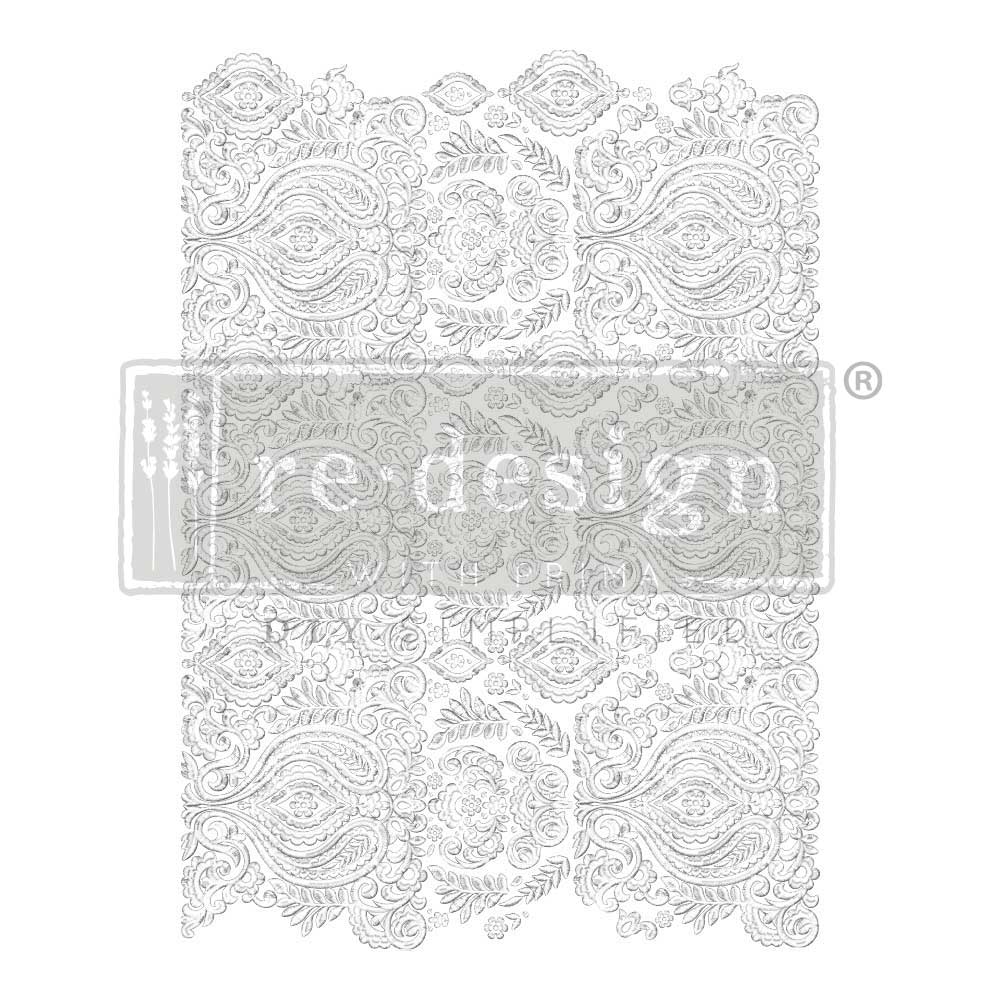 White Engraving 24inx35in (3-Sheets) - Redesign Decor Transfer®