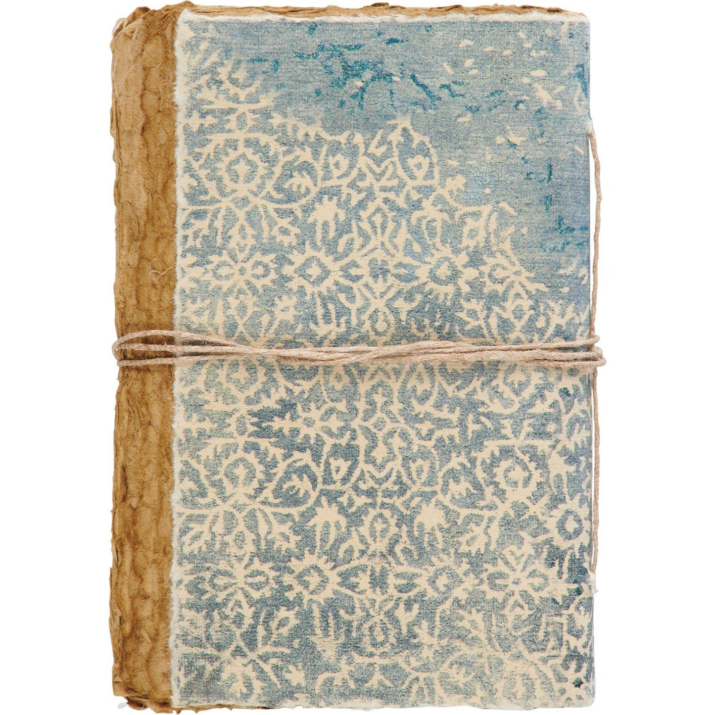 Indigo Scroll 6x4 Unlined Journal