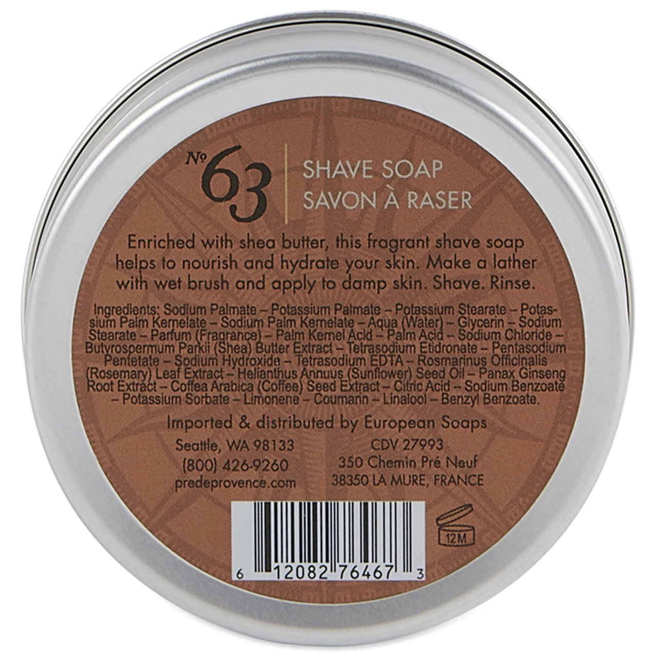 Men's 63 Shave Soap