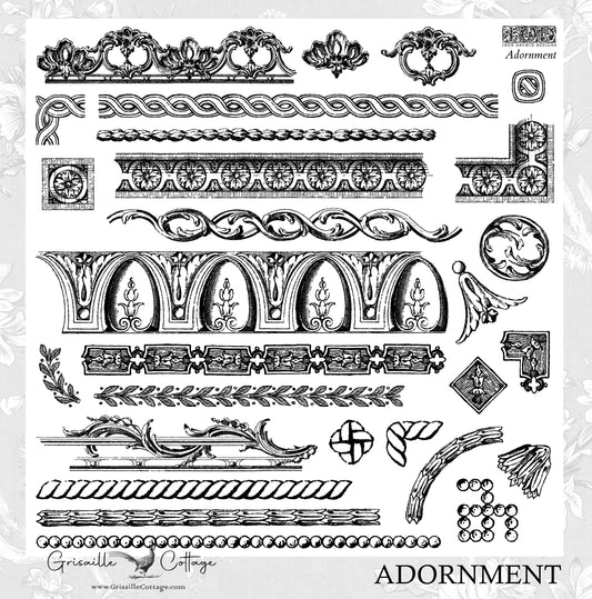 Adornment - IOD Decor Stamp