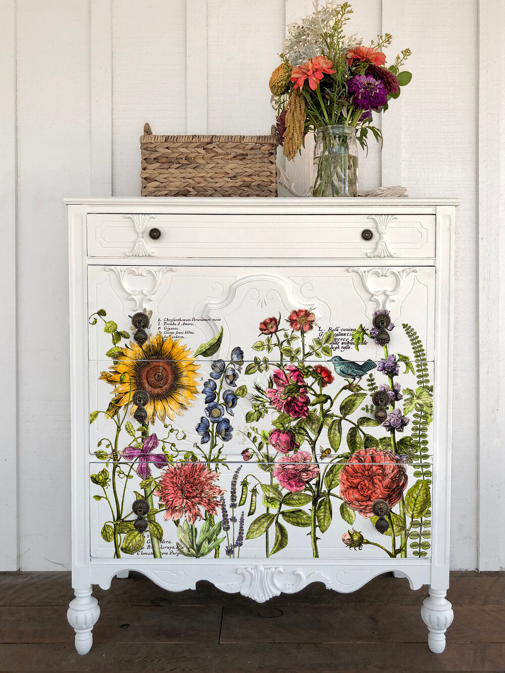 Botanist Journal -4 Sheet, 12x16 Pad IOD Decor Transfer™ 2018