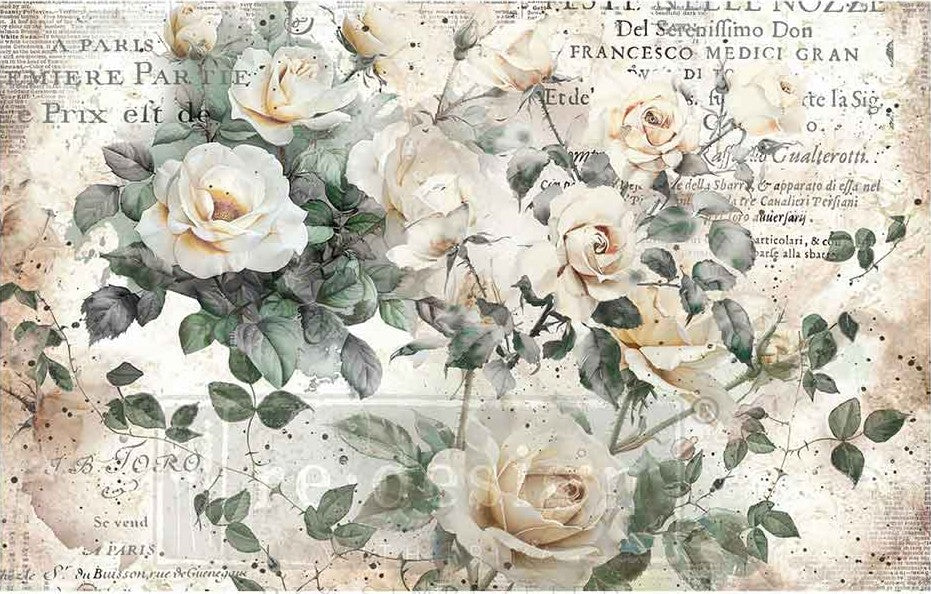 My Garden Whimsy 11.7"x 16.5" - Decoupage Fiber Paper