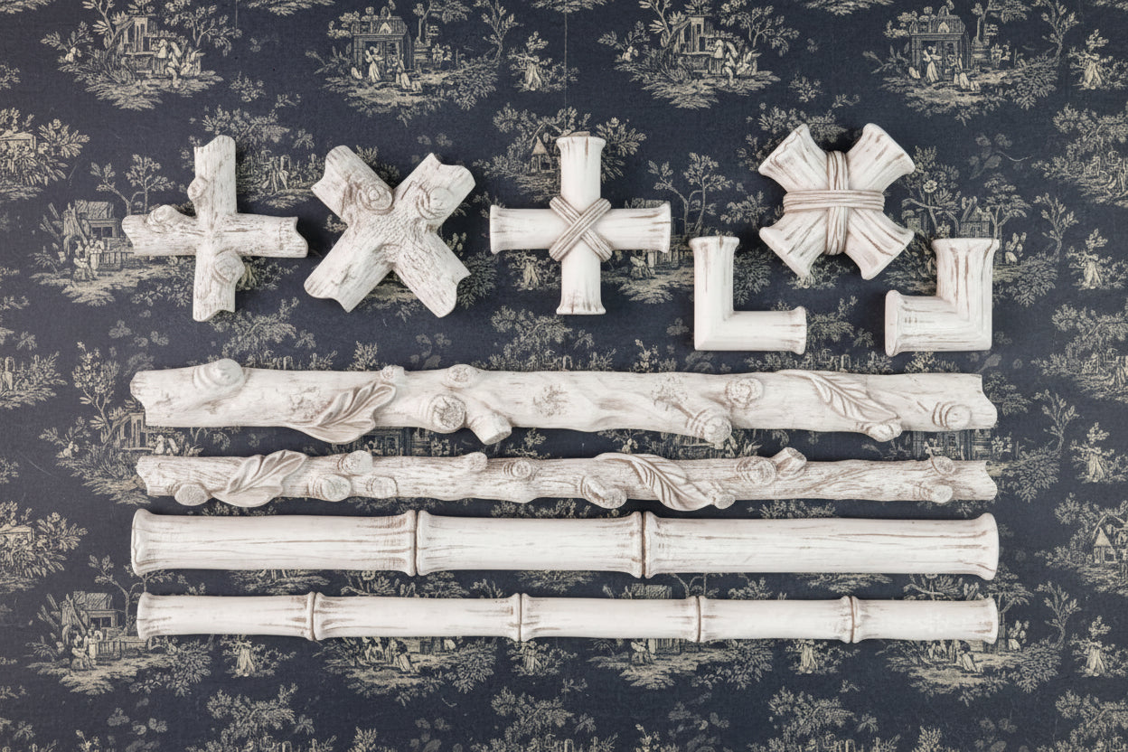 Faux Bois 2024 - Casted Resin Applique Set