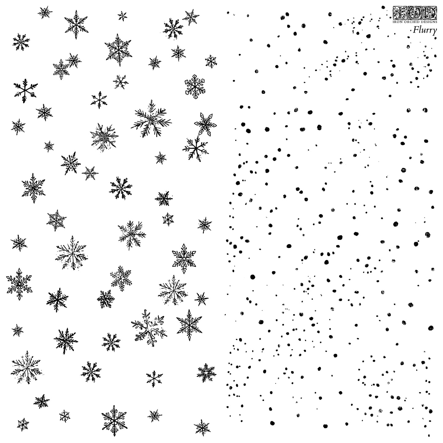 Flurry - IOD Decor Stamp 2026