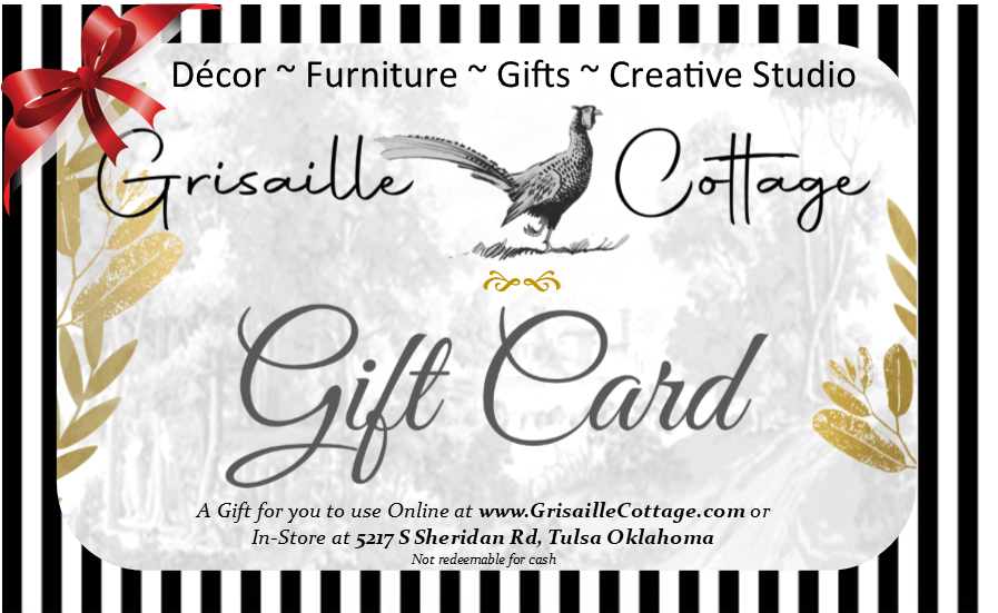 Grisaille Cottage E-Gift Card