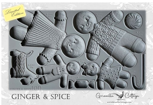 Ginger & Spice - IOD Decor Mould