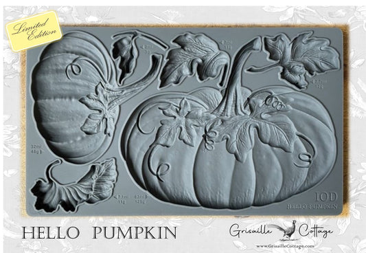 Hello Pumpkin - IOD Decor Mould