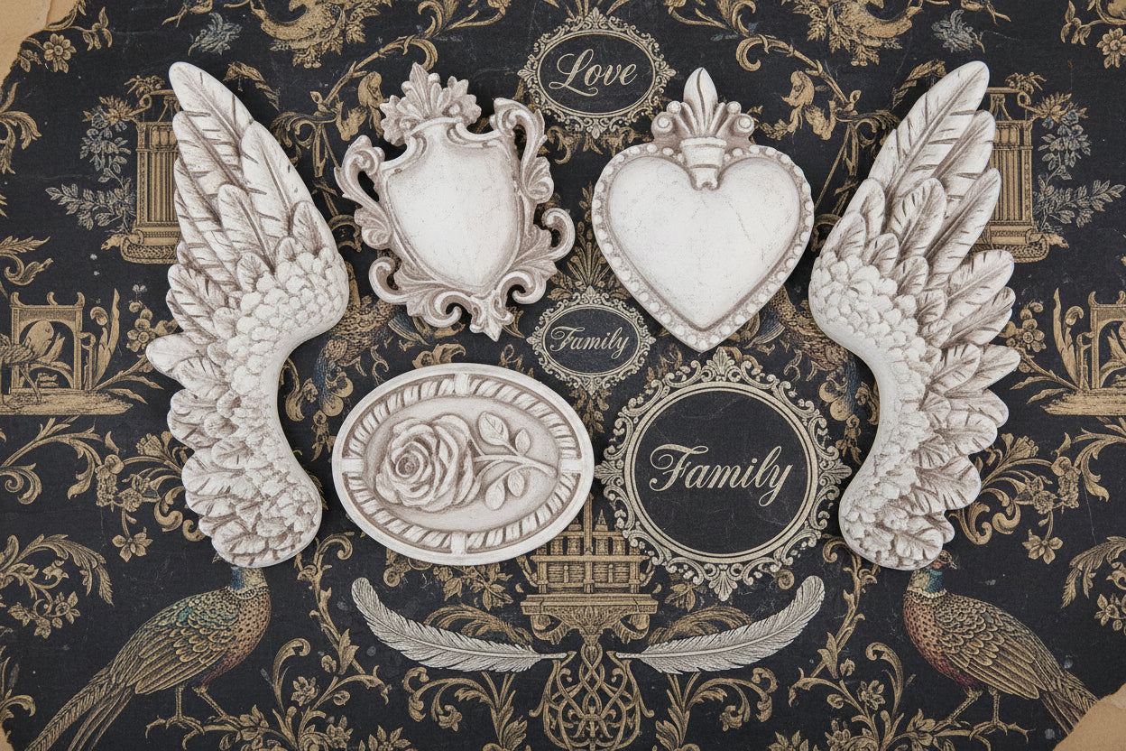 Heraldry 2025 - Casted Resin Applique Set