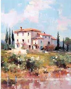 Romantic Getaway B 19" x 15" - Decoupage Tissue Paper