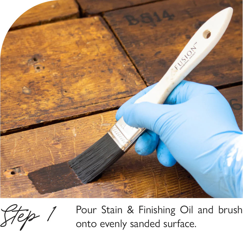 White - Stain & Finishing Oil, SFO - FUSION