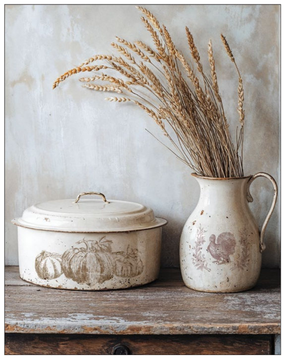 Autumn Blessings - IOD Decor Stamp