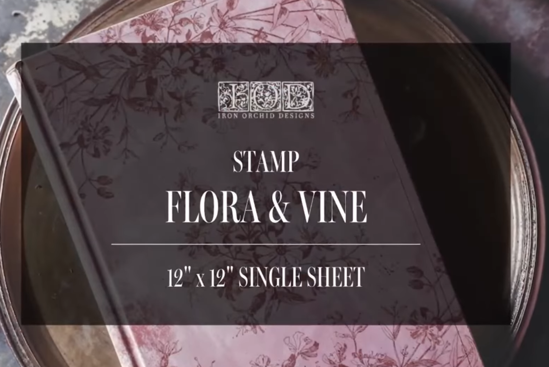 Flora & Vine - IOD Decor Stamp