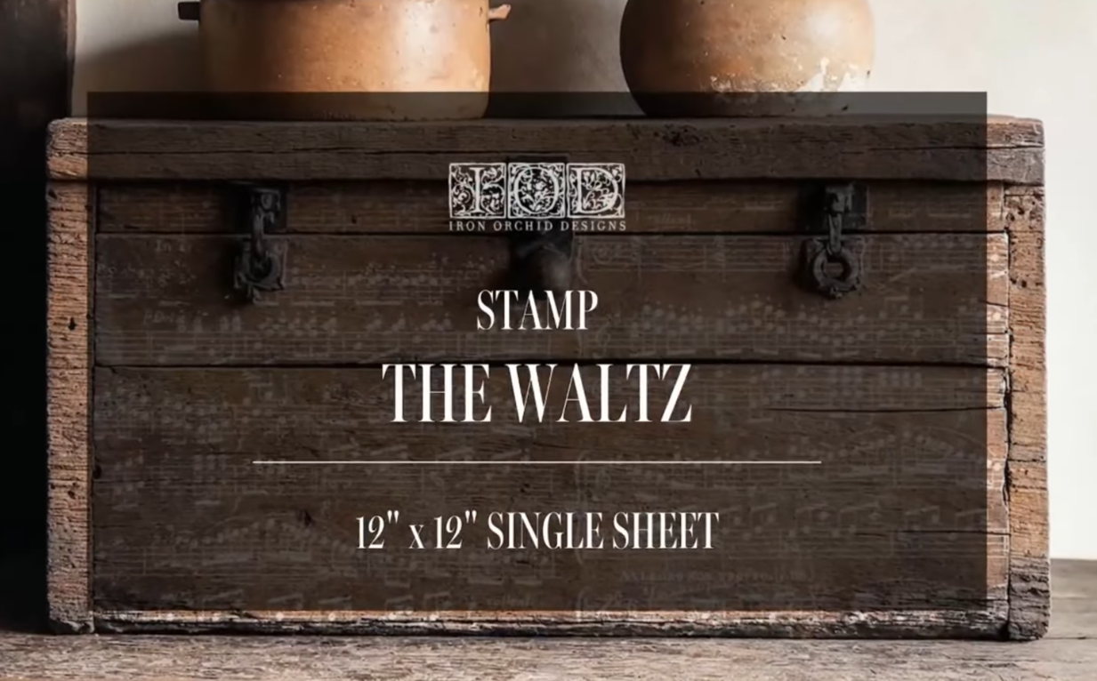 The Waltz - IOD Decor Stamp