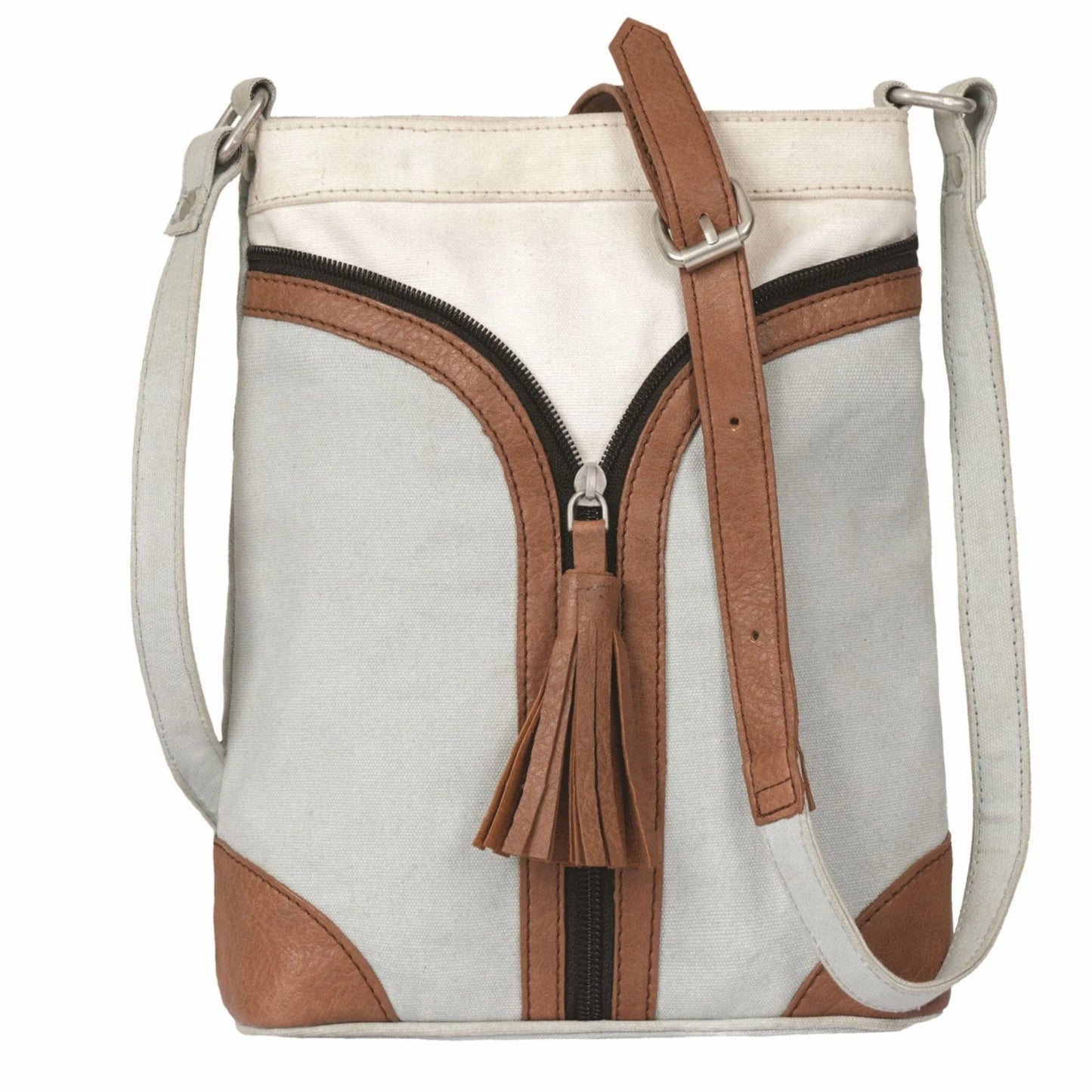 Cross City Crossbody in Pistachio M-4024 - Mona B