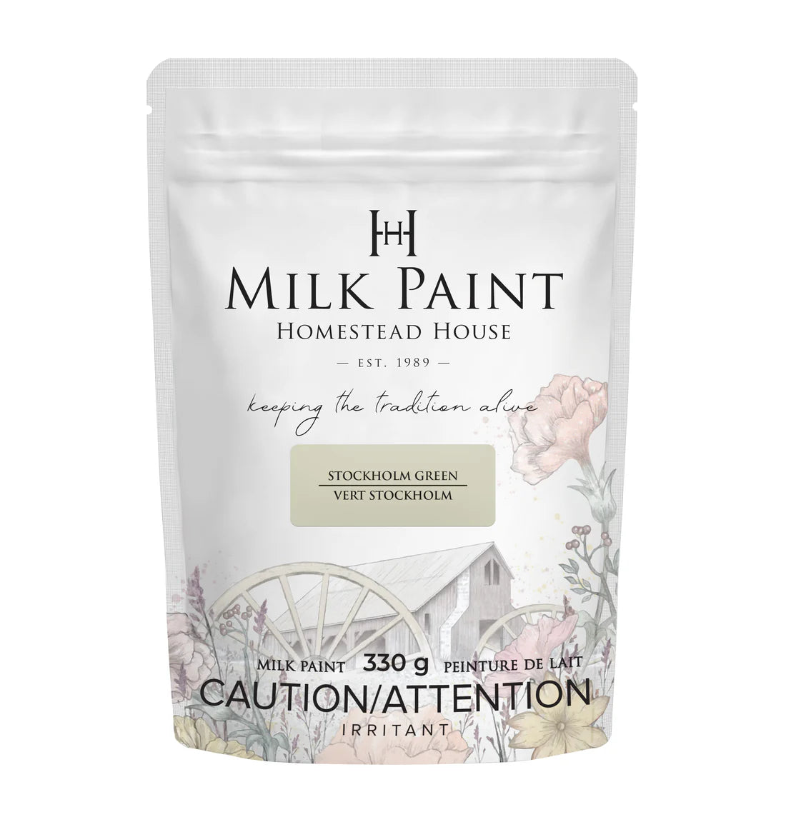 Stockholm Green - Homestead House Milk Paint