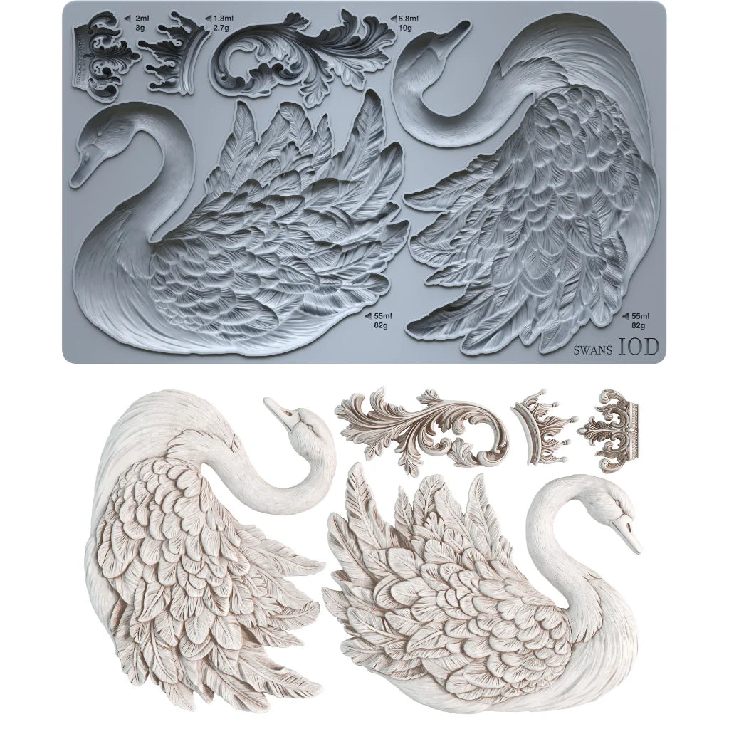 Swans - IOD Decor Mould 2026