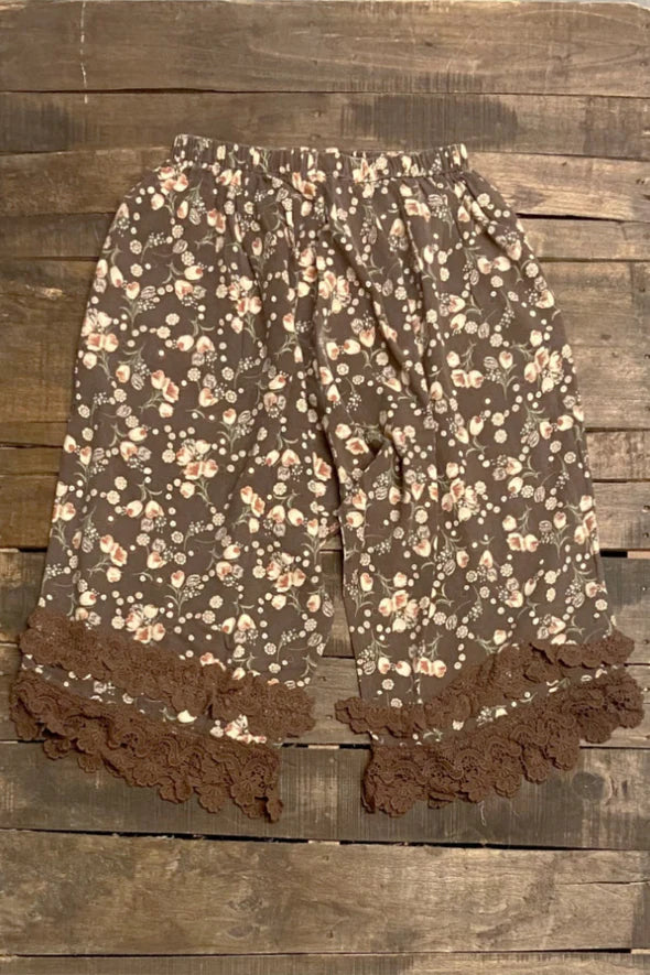 At First Sight Bloomer Pant, Chocolate O/S - Jaded Gypsy