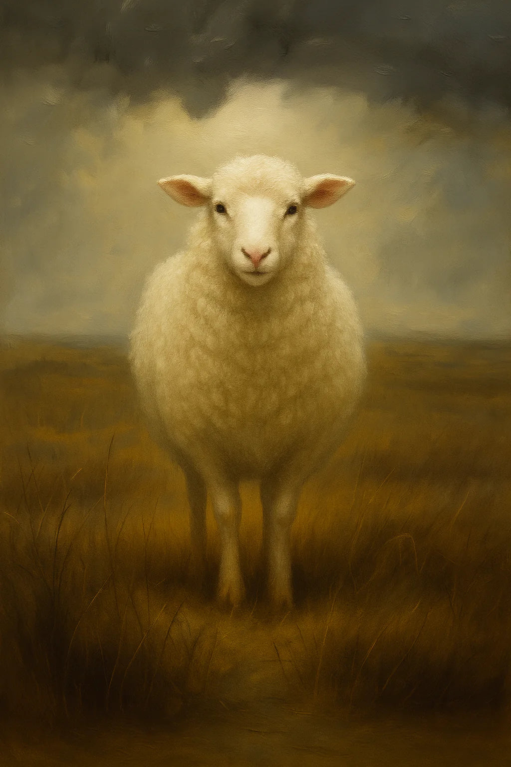 White Sheep 23x33 ( A1 ) - MINT by Michelle