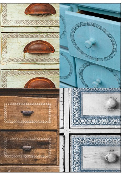 Adornment - Retired IOD Decor Stamp