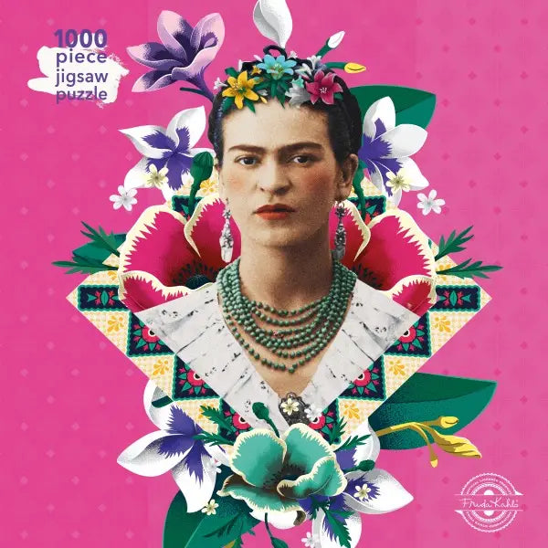 Frida Kahlo: Pink 1000pc Puzzle