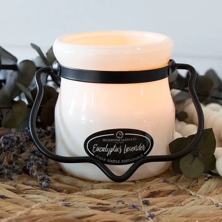 Eucalyptus Lavender 5oz Cream Jar - Milkhouse Candle Company