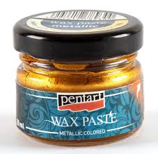 Yellow Gold - Pentart Metallic Embellishing Wax Paste