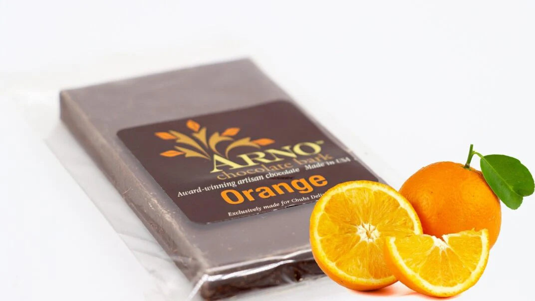 Orange w/ Sea Salt Bark 1.8oz Bar - ARNO Chocolates