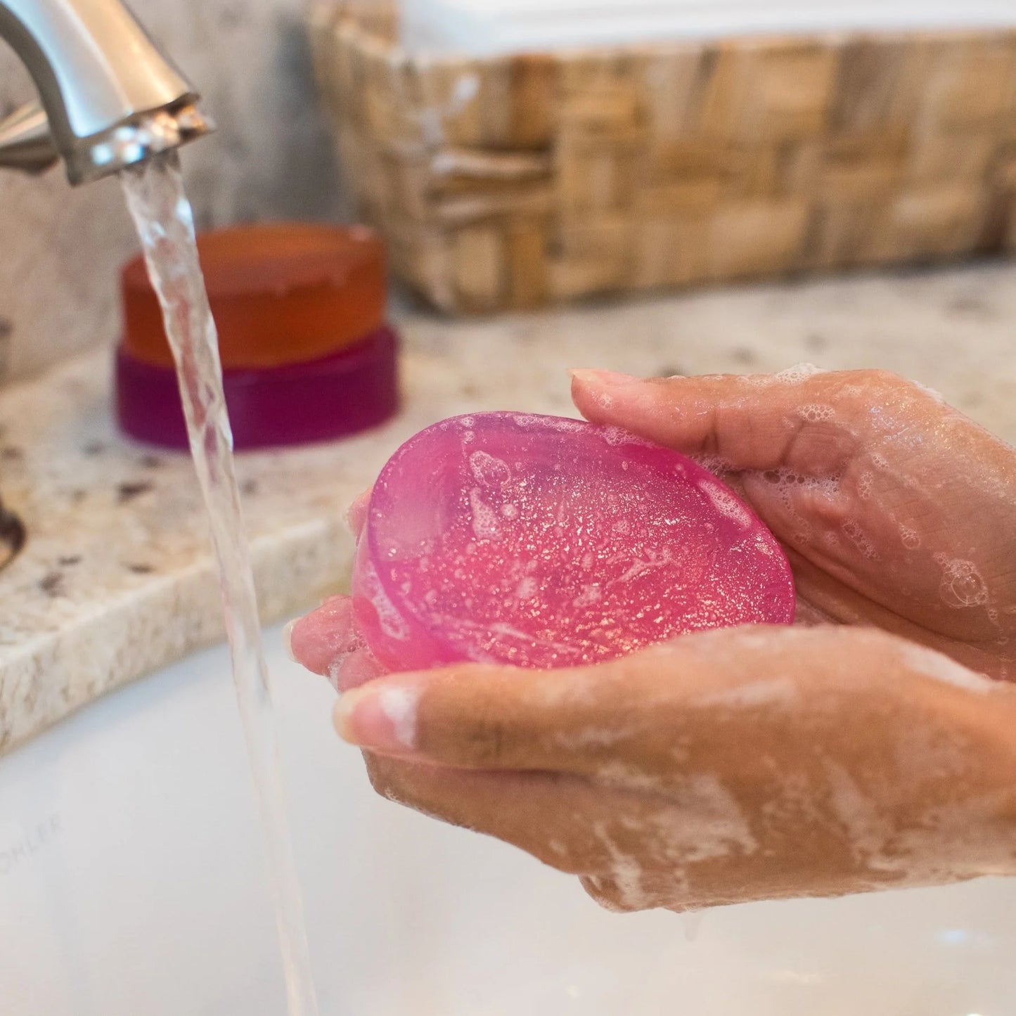 Rose Water Glycerine Bar Soap 3.5oz - Camille Beckman