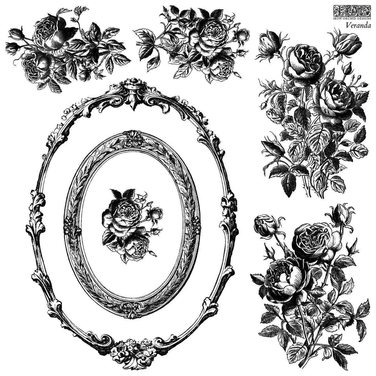Veranda - IOD Decor 2-Sheet Stamp