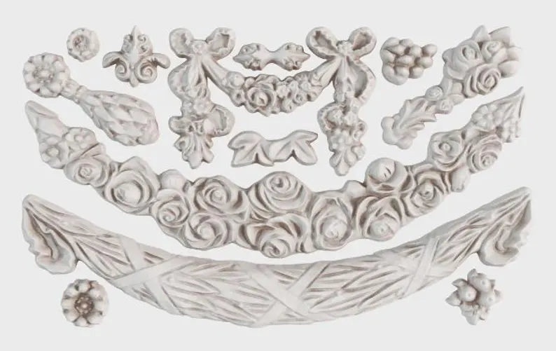 Swags (π¨ππ²π± - ππΆπΈπ² π‘π²π) - IOD Decor Mould