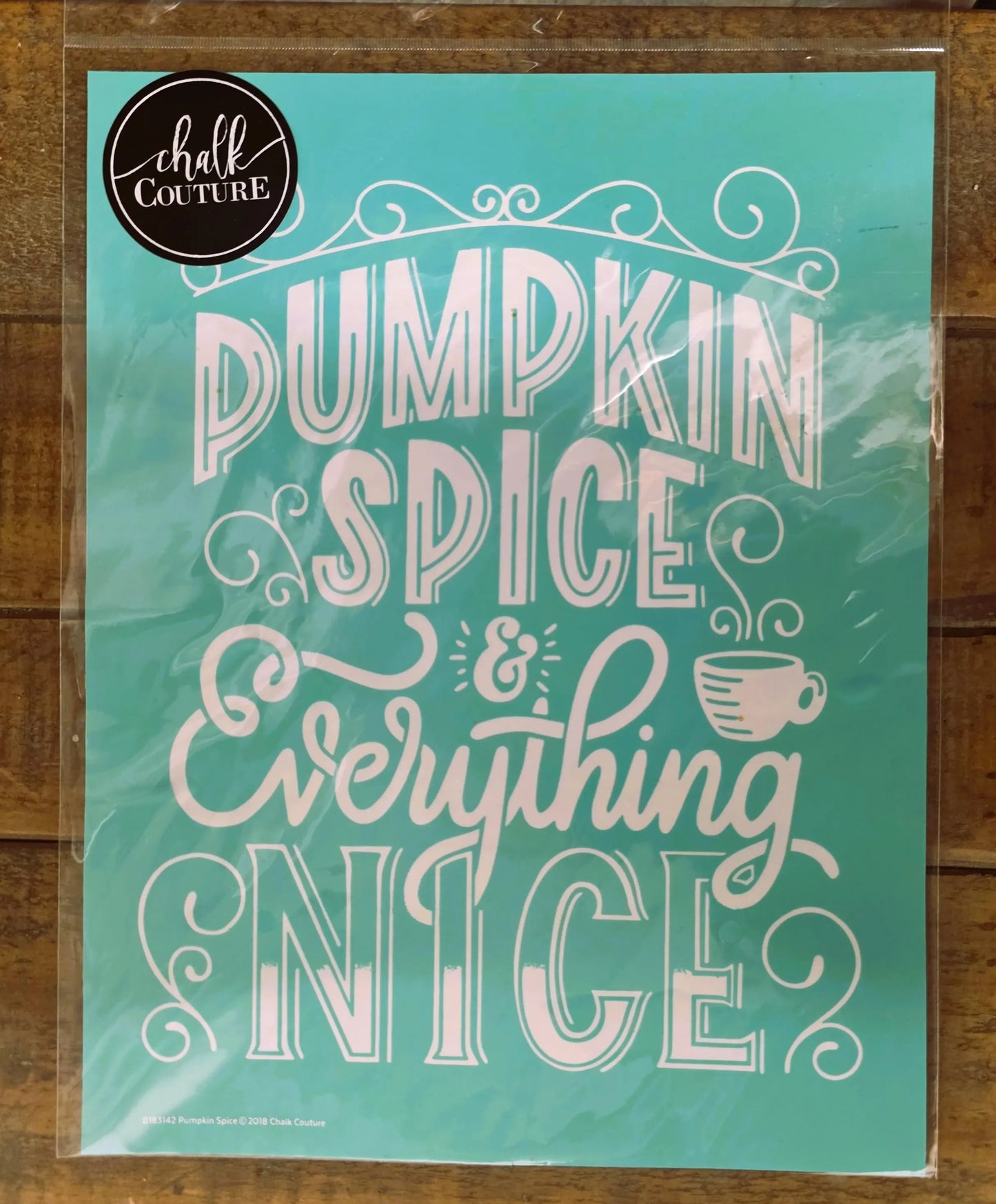 Pumpkin Spice - Chalk Couture Stencil