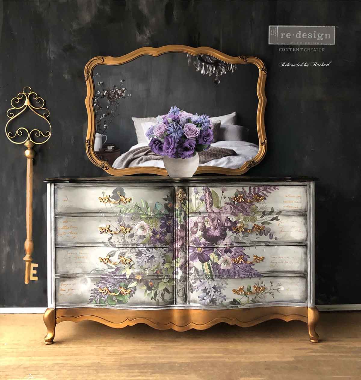 Vigorous Violet 48"x35" (6-Sheets) - Decor Transfers®