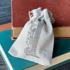 8x10 100% Cotton Drawstring Bag
