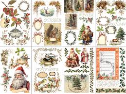 Santa's Hollow - 8 Sheet, 8x12 Pad IOD Decor Transfer™