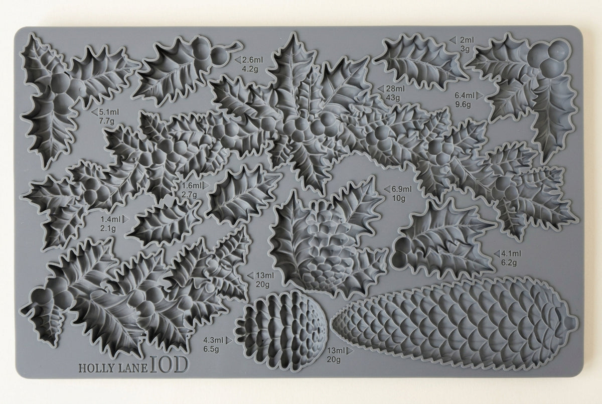 Holly Lane (π¨ππ²π± - ππΆπΈπ² π‘π²π) - IOD Decor Mould