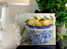 Lemon Drops - 8 Sheet, 12x16 Pad IOD Decor Transfer™ 2019