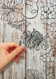 Grapes - IOD Decor Stamp