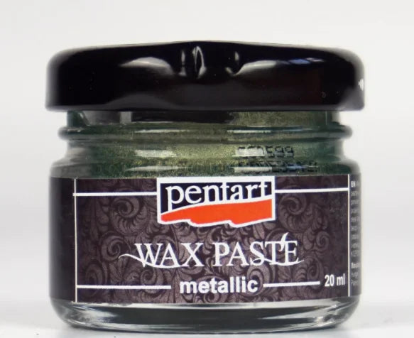 Turtle Green - Pentart Metallic Embellishing Wax Paste