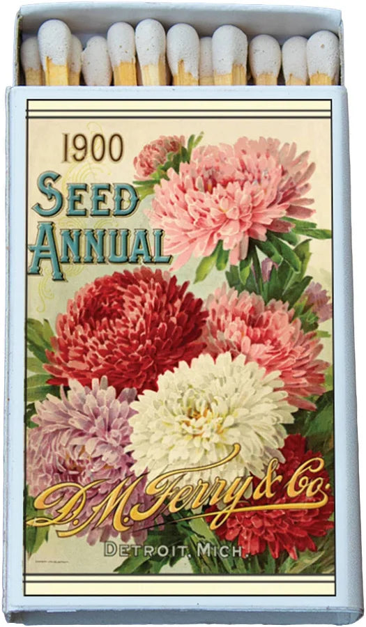 Vintage Floral Matchbox