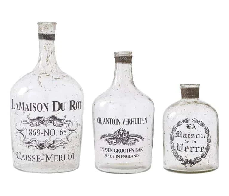 Ch'Antoin Verhulpen - Decorative Bubble Glass Bottle