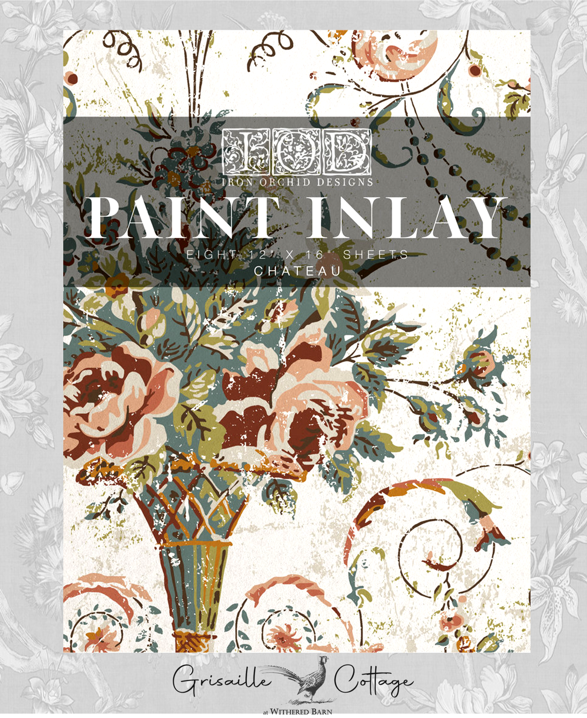 Chateau - IOD Paint Inlay™ LIMITED EDITION