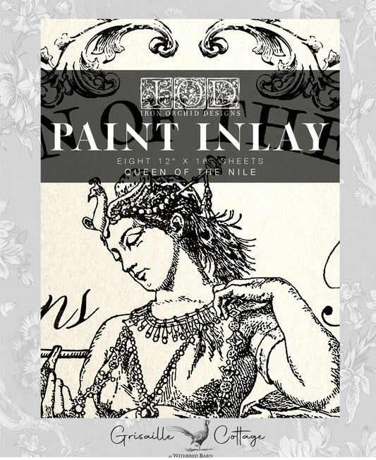 Queen of the Nile - IOD Paint Inlay™