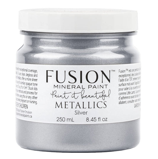 Fusion Metallic Paint - Silver 8.45oz