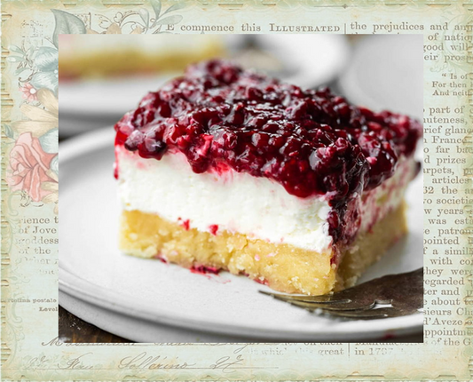 Berries and Cream Cheesecake Bars